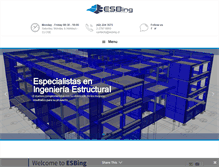 Tablet Screenshot of esbing.cl